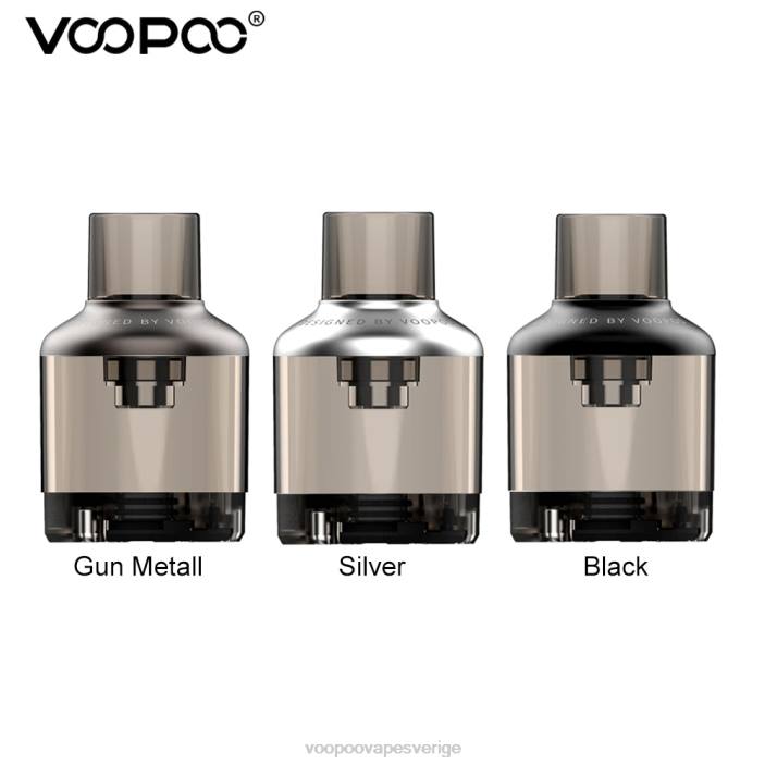 VOOPOO TPP POD (2st) - VOOPOO Vape Pen Sverige svart B46V566