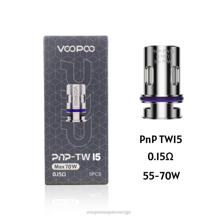 VOOPOO PNP spolar (5 st) - VOOPOO Sverige pnp-tw15 B46V601