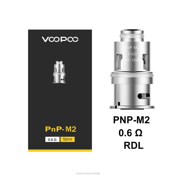 VOOPOO PNP spolar (5 st) - VOOPOO Vape Amazon pnp-m2 B46V589