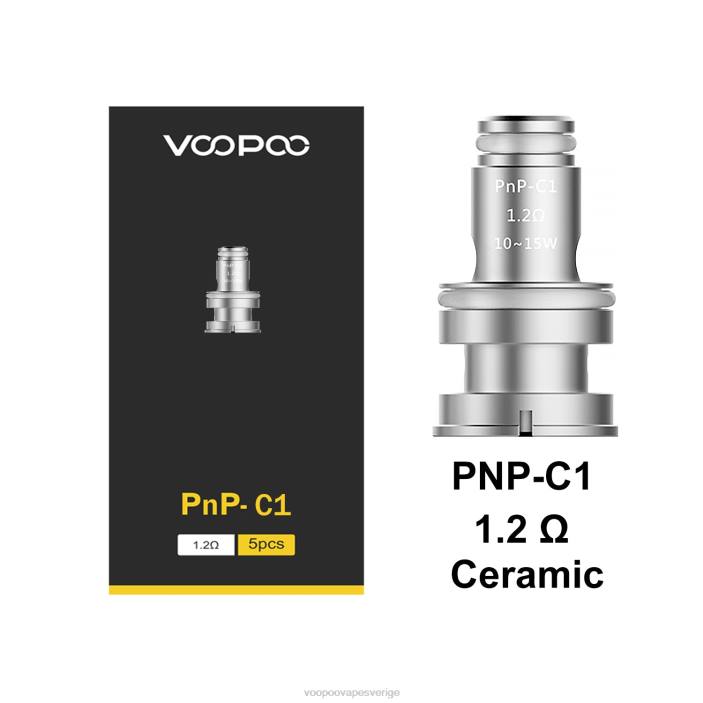 VOOPOO PNP spolar (5 st) - VOOPOO Vape Manual pnp-c1 B46V584