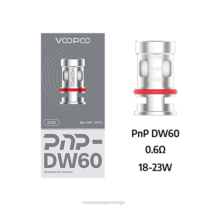 VOOPOO PNP spolar (5 st) - VOOPOO Vape Manual pnp-dw60 B46V604