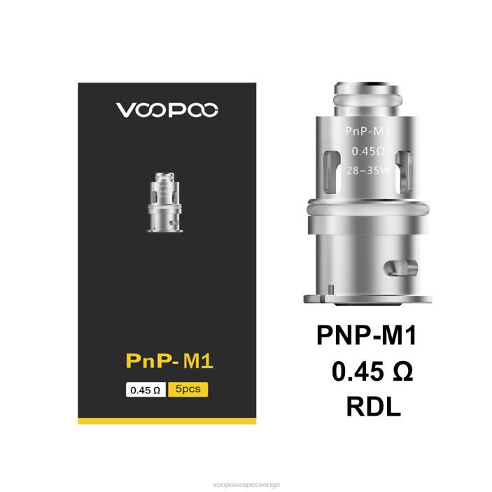 VOOPOO PNP spolar (5 st) - VOOPOO Vape Pro Sverige pnp-m1 B46V588