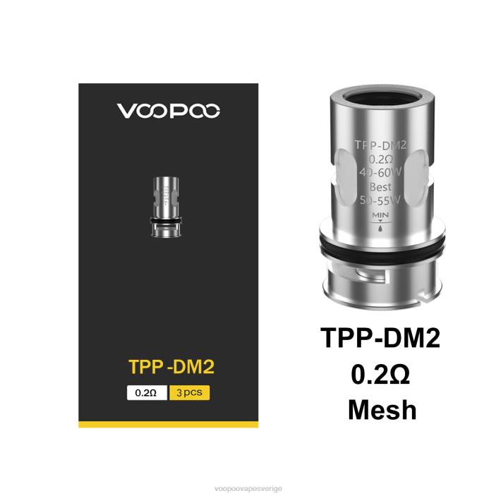 VOOPOO TPP spolar (3st) - VOOPOO Vape Amazon tpp-dm2 B46V609