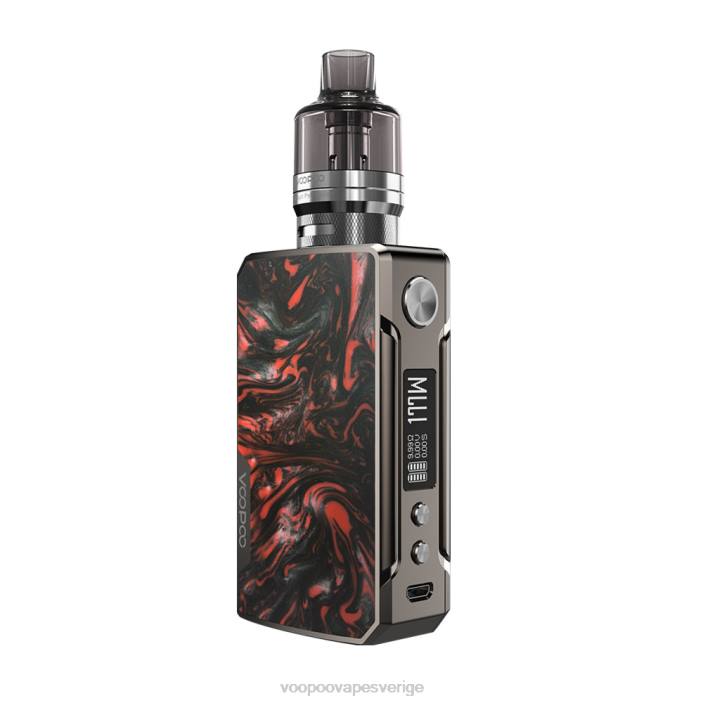 VOOPOO DRAG 2 uppdatera upplagan - VOOPOO Vape Sverige platina-scharlakansröd B46V322