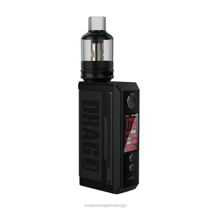 VOOPOO DRAG 3 box mod kit - VOOPOO Sverige klassisk svart B46V251