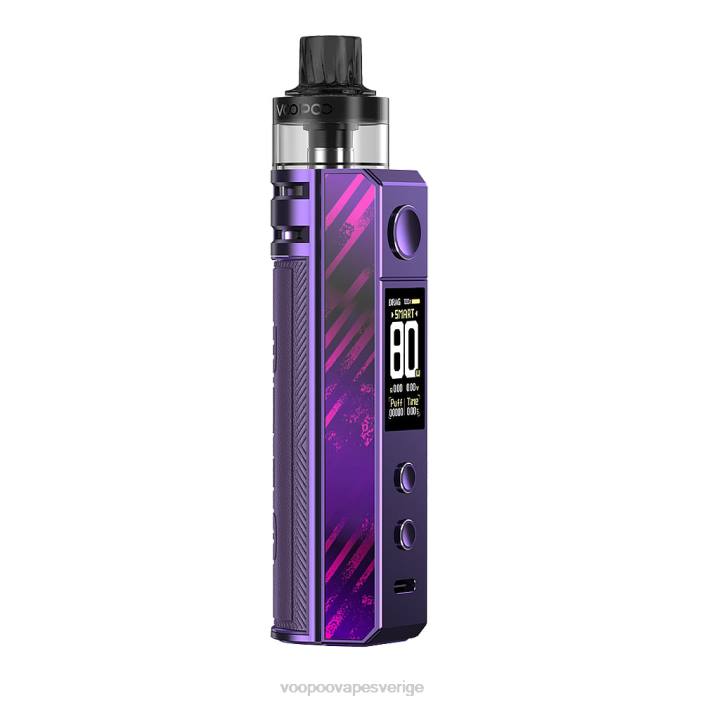 VOOPOO DRAG H80S pod kit - VOOPOO Vape Manual galax lila B46V244