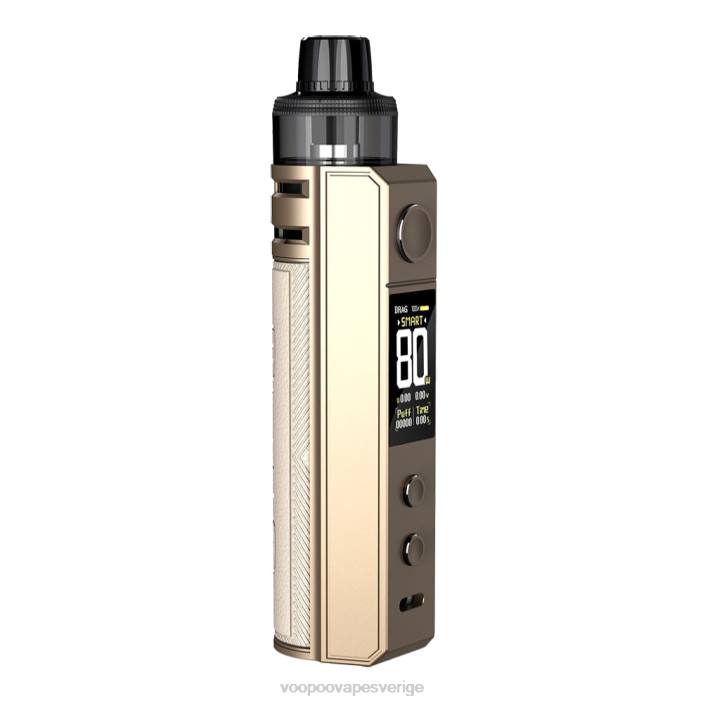 VOOPOO DRAG H80S pod kit - VOOPOO Vape Stockholm gyllene B46V243