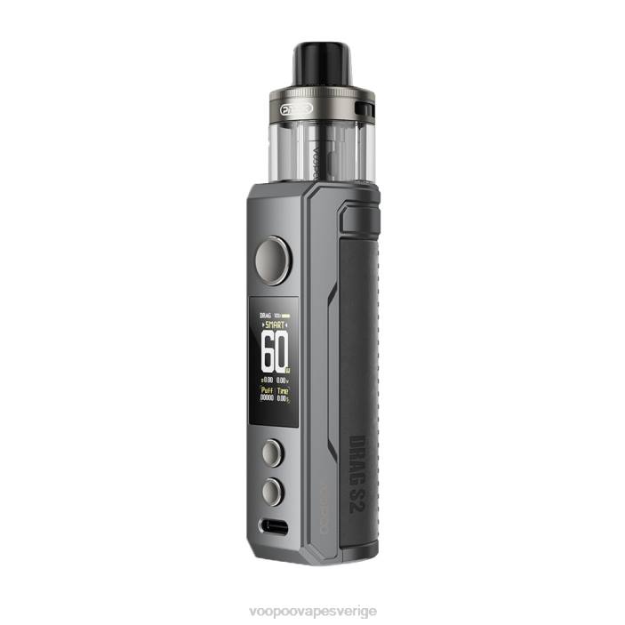 VOOPOO DRAG S2 pod mod kit - VOOPOO Vape Store grå metall B46V260