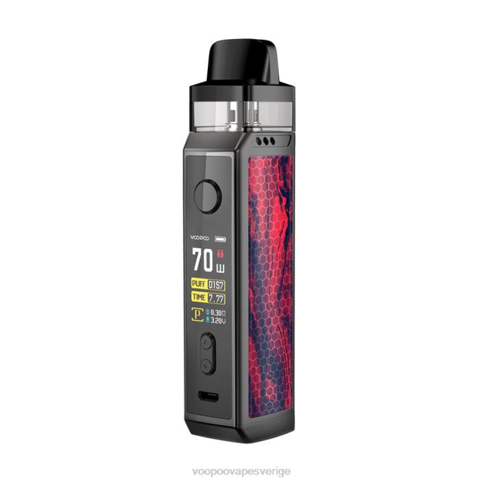 VOOPOO VINCI X mod pod kit - VOOPOO Vape Store scharlakansrött B46V390